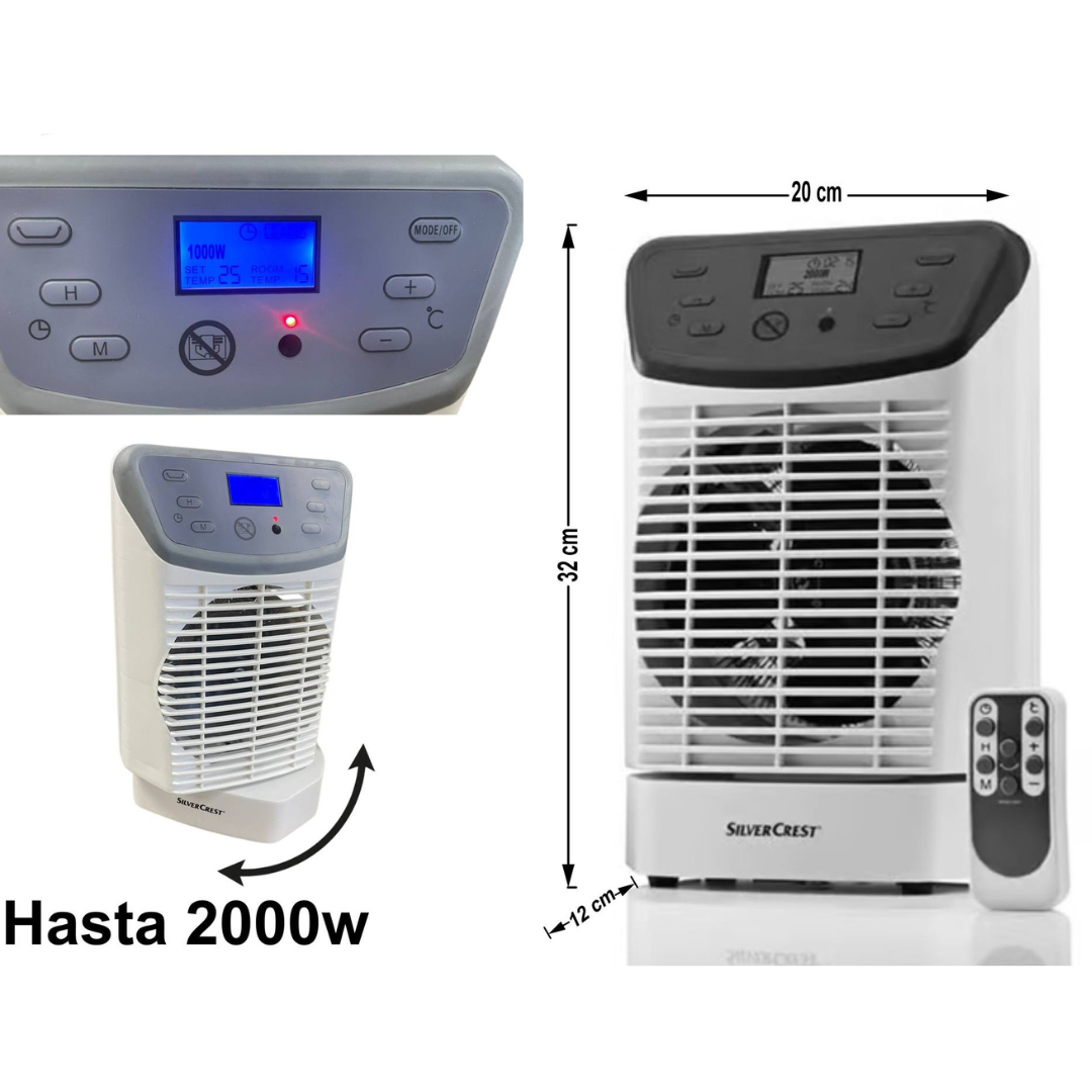 Calefactor Y Ventilador 2 En 1